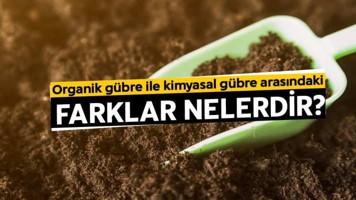 Organik gübre ve Kimyasal gübre arasındaki farklar